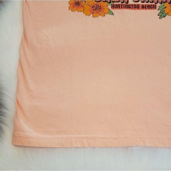 Anthropologie X Midnight Rider Huntington Beach Graphic Tee XS NWOT - Picture 9 of 10